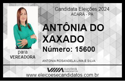 Candidato ANTÔNIA DO XAXADO 2024 - ACARÁ - Eleições