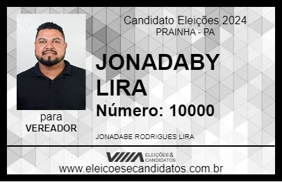 Candidato JONADABY LIRA 2024 - PRAINHA - Eleições