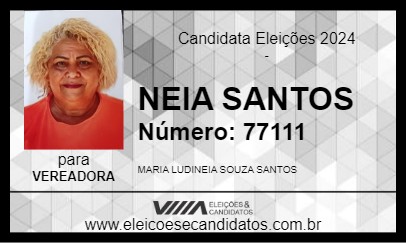 Candidato NEIA SANTOS 2024 - SALVATERRA - Eleições