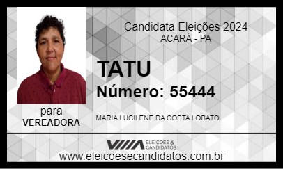 Candidato TATU 2024 - ACARÁ - Eleições