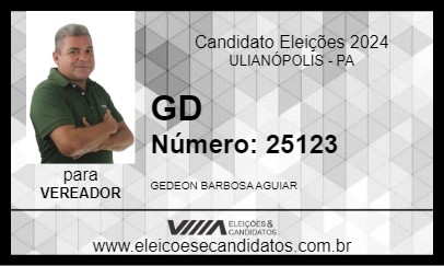 Candidato GD 2024 - ULIANÓPOLIS - Eleições