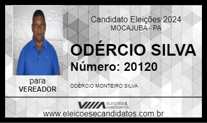 Candidato ODÉRCIO SILVA 2024 - MOCAJUBA - Eleições