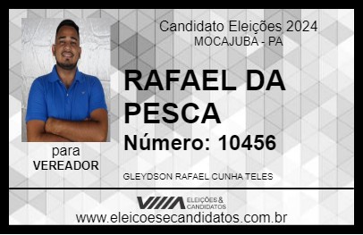 Candidato RAFAEL DA PESCA 2024 - MOCAJUBA - Eleições