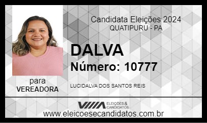 Candidato DALVA 2024 - QUATIPURU - Eleições