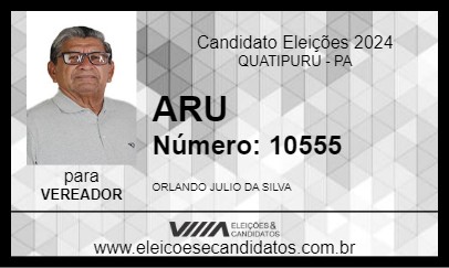 Candidato ARU 2024 - QUATIPURU - Eleições