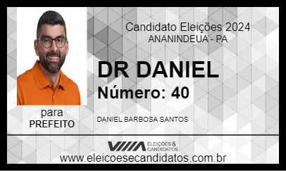 Candidato DR DANIEL 2024 - ANANINDEUA - Eleições