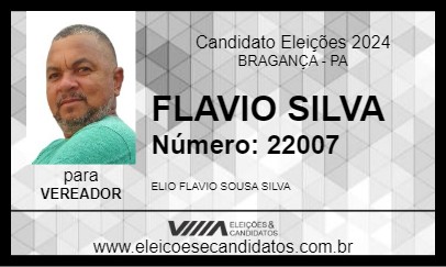 Candidato FLAVIO DO LAVA JATO 2024 - BRAGANÇA - Eleições