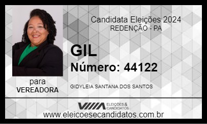 Candidato GIL 2024 - REDENÇÃO - Eleições