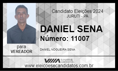 Candidato DANIEL SENA 2024 - JURUTI - Eleições