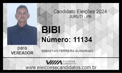 Candidato BIBI 2024 - JURUTI - Eleições