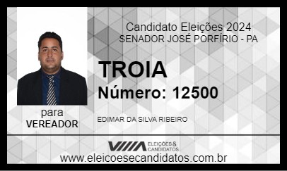 Candidato TROIA 2024 - SENADOR JOSÉ PORFÍRIO - Eleições