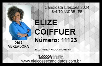 Candidato ELIZE COIFFUER 2024 - SANTO ANDRÉ - Eleições