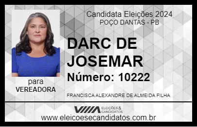 Candidato DARC DE JOSEMAR 2024 - POÇO DANTAS - Eleições