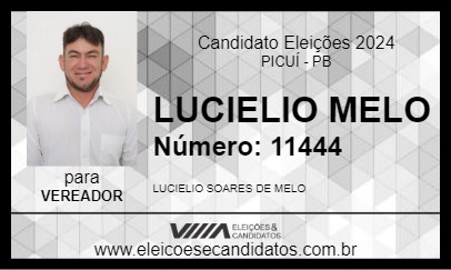 Candidato LUCIELIO MELO 2024 - PICUÍ - Eleições