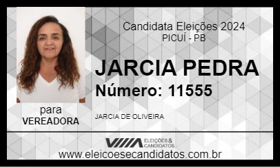 Candidato JARCIA PEDRA 2024 - PICUÍ - Eleições