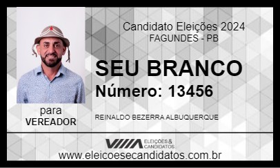 Candidato SEU BRANCO 2024 - FAGUNDES - Eleições