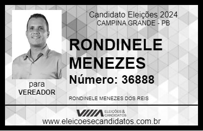 Candidato RONDINELLI  MENEZES 2024 - CAMPINA GRANDE - Eleições