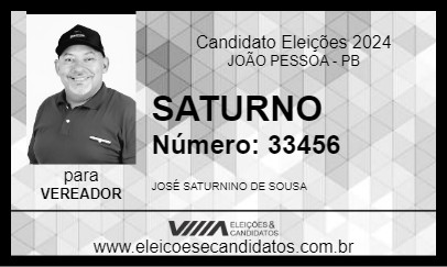 Candidato SATURNO 2024 - JOÃO PESSOA - Eleições