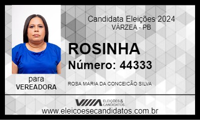 Candidato ROSINHA 2024 - VÁRZEA - Eleições