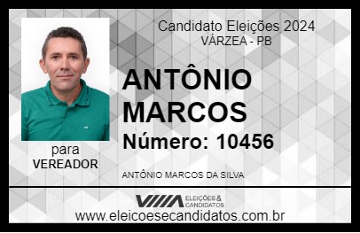 Candidato ANTÔNIO MARCOS 2024 - VÁRZEA - Eleições