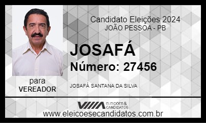 Candidato JOSAFÁ 2024 - JOÃO PESSOA - Eleições