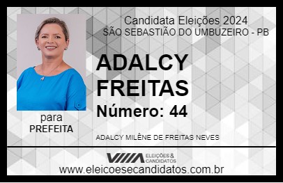 Candidato ADALCY FREITAS 2024 - SÃO SEBASTIÃO DO UMBUZEIRO - Eleições