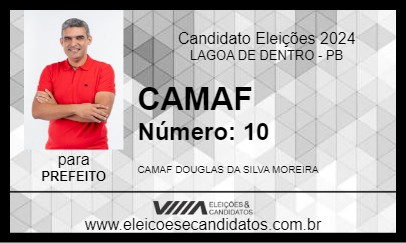 Candidato CAMAF 2024 - LAGOA DE DENTRO - Eleições