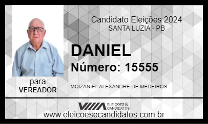 Candidato DANIEL 2024 - SANTA LUZIA - Eleições