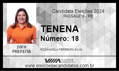 Candidato TENENA 2024 - PASSAGEM - Eleições