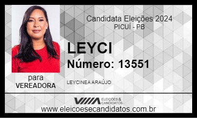 Candidato LEYCI 2024 - PICUÍ - Eleições