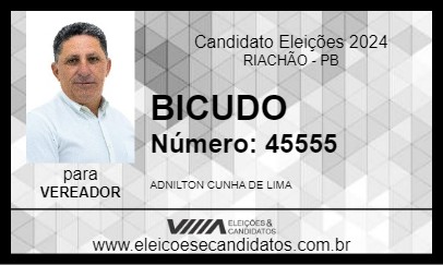 Candidato BICUDO 2024 - RIACHÃO - Eleições