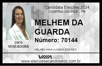 Candidato MELHEM DA GUARDA 2024 - CAMPINA GRANDE - Eleições