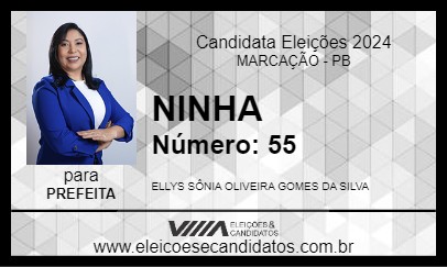 Candidato NINHA 2024 - MARCAÇÃO - Eleições