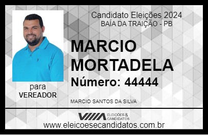 Candidato MARCIO MORTADELA 2024 - BAÍA DA TRAIÇÃO - Eleições