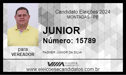 Candidato JUNIOR 2024 - MONTADAS - Eleições