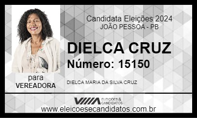 Candidato DIELCA CRUZ 2024 - JOÃO PESSOA - Eleições