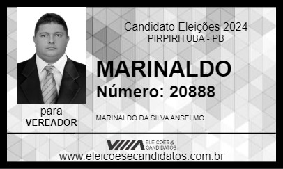 Candidato MARINALDO 2024 - PIRPIRITUBA - Eleições