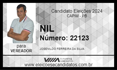 Candidato NIL 2024 - CAPIM - Eleições