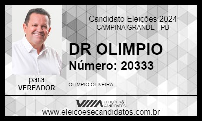 Candidato DR OLIMPIO 2024 - CAMPINA GRANDE - Eleições