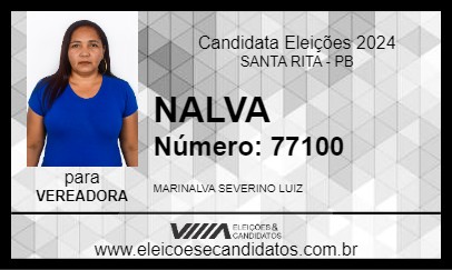 Candidato NALVA 2024 - SANTA RITA - Eleições