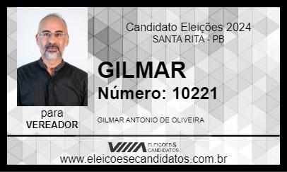 Candidato GILMAR 2024 - SANTA RITA - Eleições