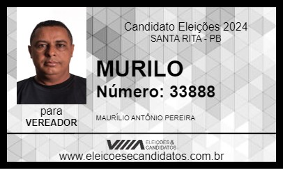 Candidato MURILO 2024 - SANTA RITA - Eleições