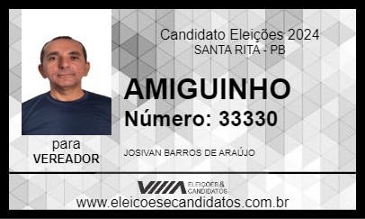 Candidato AMIGUINHO 2024 - SANTA RITA - Eleições