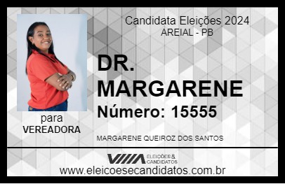 Candidato DR. MARGARENE 2024 - AREIAL - Eleições