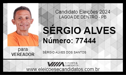 Candidato SÉRGIO ALVES 2024 - LAGOA DE DENTRO - Eleições