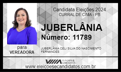 Candidato JUBERLÂNIA 2024 - CURRAL DE CIMA - Eleições