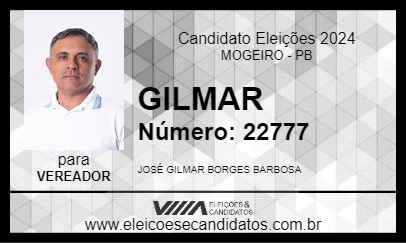 Candidato GILMAR 2024 - MOGEIRO - Eleições