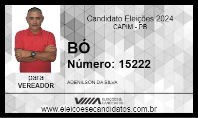 Candidato BÓ 2024 - CAPIM - Eleições