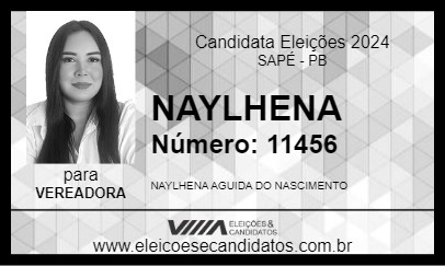 Candidato NAYLHENA 2024 - SAPÉ - Eleições