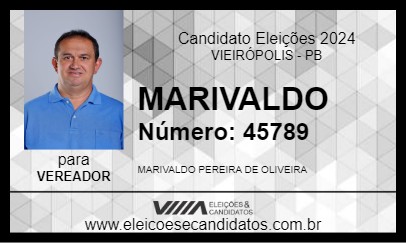 Candidato MARIVALDO 2024 - VIEIRÓPOLIS - Eleições